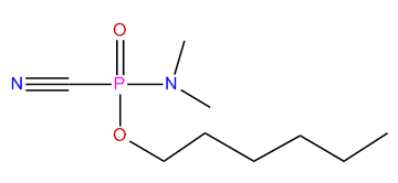 Hexyl dimethylamidocyanidophosphate